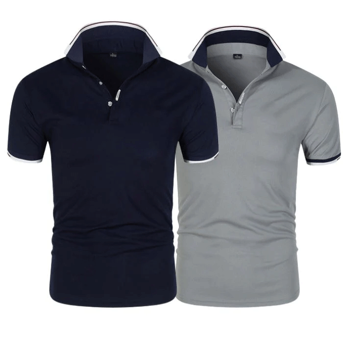 [Nimm 2 Zahl 1] 2er-Set Premiere Poloshirts