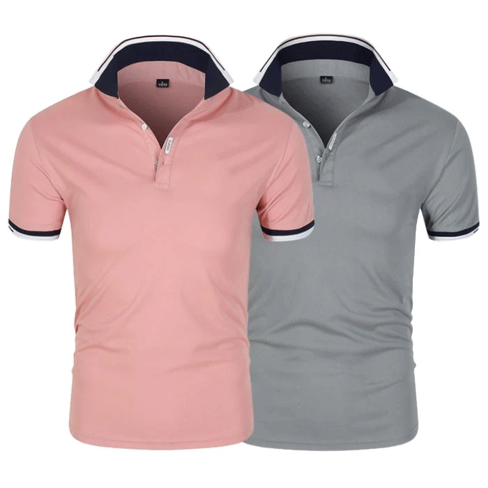 [Nimm 2 Zahl 1] 2er-Set Premiere Poloshirts