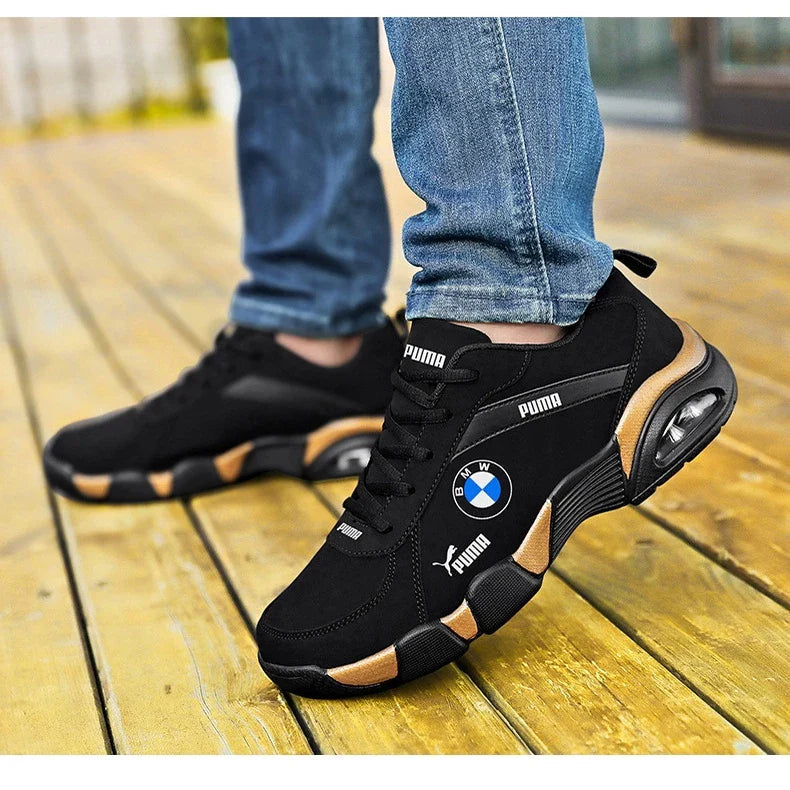 Baskets BMW pour hommes - Cuir véritable durable